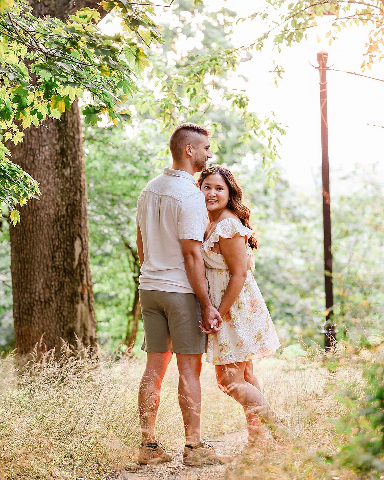 A Magical Engagement Session: The Prelude to Stephanie and Paulo's Wedding